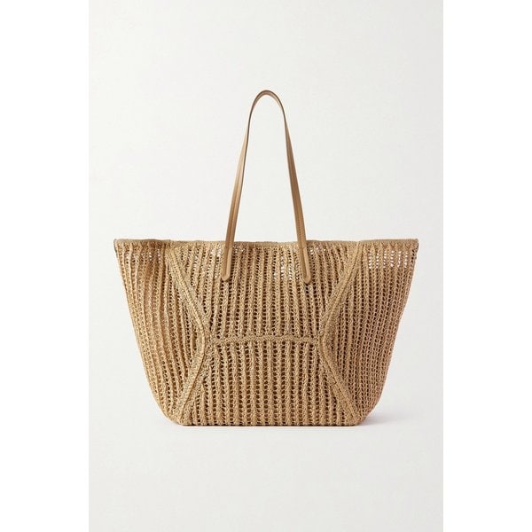 브루넬로쿠치넬리 가죽 트리밍 위빙 토트백 46376663163006692