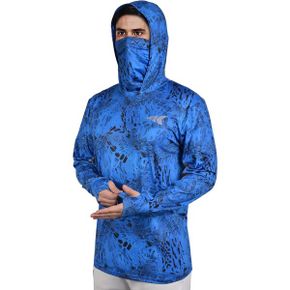 미국 캐스트킹 릴 KastKing UPF 50 Fishing Hoodie Shirt For Men And Women Long Sleeve Hiking