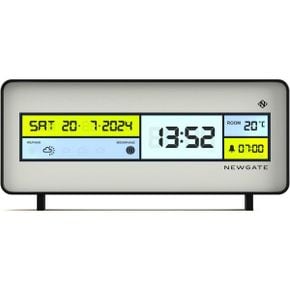 영국 뉴게이트 시계 GATE Futurama Modern LCD Alarm Clock Bedside Mantel Desk 디지털 Bedroom