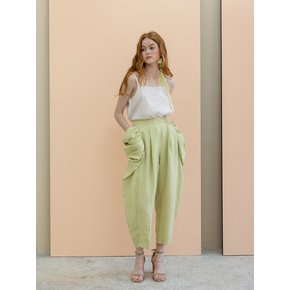 Draped Pocket Baggy Pants