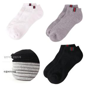 여자 이중파일 스포츠양말 발목(띠무지) 1켤레 (S10013965)