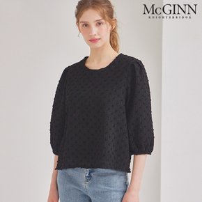 라운드넥 팝핑 블라우스_MI5S1BL5290