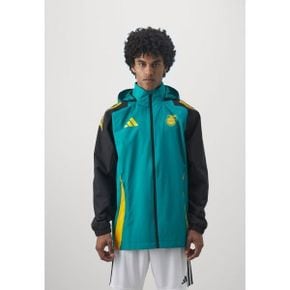 4801123 Adidas JAMAICA JFF ALLWEATHER JACKET - Club wear green/black 92288472