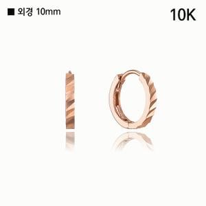 로이드 원터치 데일리 피어싱 10K Gold 귀걸이 LOFL3008TSG