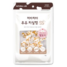 치카치카 우유 치실껌 닭고기SS 42g(7P)