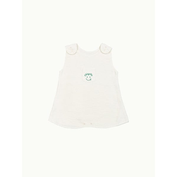 베이비 수면 조끼 (트리플코튼) 크림 241006SCR