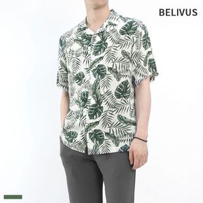 빌리버스 남자 반팔 하와이안 셔츠 BSV104 패턴 여름