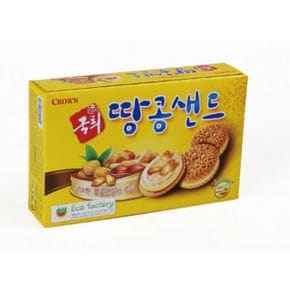 간식류 국희 땅콩샌드372gx2개/크라운 MF32301