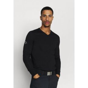 5077617 Callaway V-NECK - Jumper black onyx