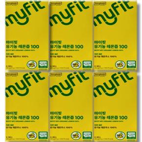 마이핏 유기농 레몬즙 100 20g x 14개입 6박스