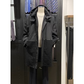 레노마 [시흥점] F/W 블랙 롱 후드 패딩 점퍼 (RPDMBH68A)