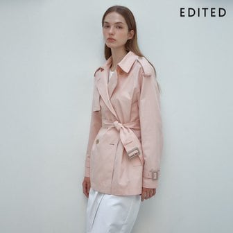 EDITED [26SS 최신상] 에디티드  에센셜 트렌치 하프 코트