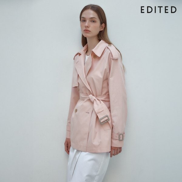 [26SS 최신상] 에디티드  에센셜 트렌치 하프 코트