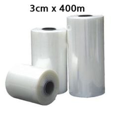 PVC 원통형 수축필름 0.04mm 3cm x 400m 1롤