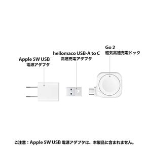 hellomaco GO 2 & USB-A to C 고속 변환 어댑터 킷