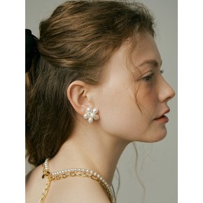 Floral pearl Clip