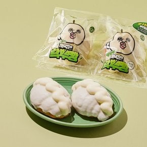 [쓱7클럽] 빵빵이의 깨먹는 왁뿌빵 화이트크림맛(2개입)