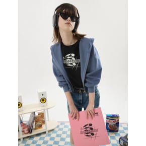 (25 봄) 오간자 후드 지퍼 가디건 Z251KSL005KH