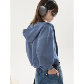 (25 봄) 오간자 후드 지퍼 가디건 Z251KSL005KH