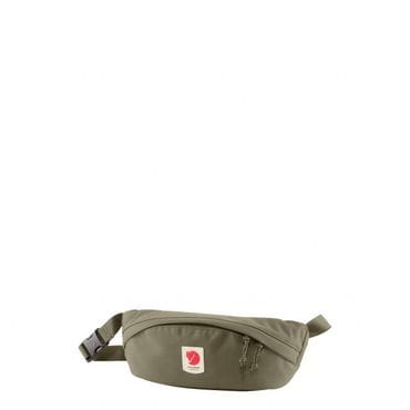 피엘라벤 우먼 Fjallraven 미디엄 Ulvo 리사이클 나일론 벨트 백 가방 - 라우렐 그린 9378786