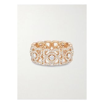 DE BEERS 드비어스 인챈티드 로터스 18k 로즈 골드 다이아몬드 링 1647597338626111