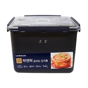 텐바이텐 락앤락 숨쉬는 김치통 14L(클립형) H밀폐용기 김장용품