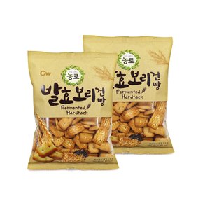 청우식품 발효보리건빵 과자 320g x 2봉/ 대용량건빵