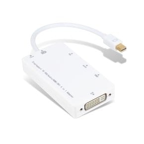 미니 디스플레이포트 컨버터 MDP to HDMI/DVI/VGA 오디오지원 NEXTLINK-MDP402A