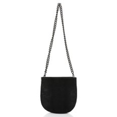 DONA CHAIN BAG SNAKE BLACK