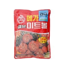 오뚜기 메가 3분 미트볼 500g