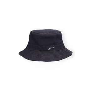 5067147 Ganni Signature Recycled Cotton Denim Bucket Hat