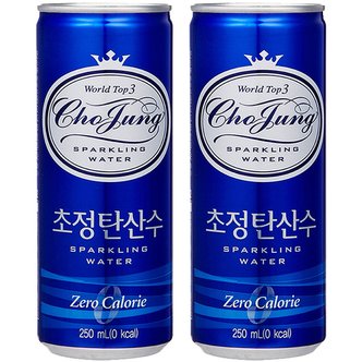  [일화] 초정탄산수 250ml x 30캔 탄산수 플레인