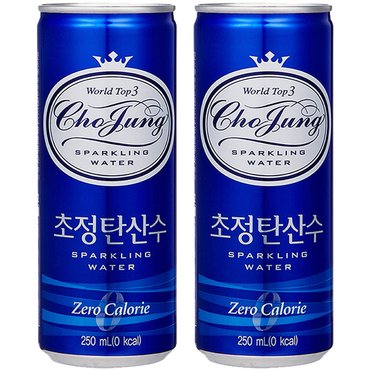  [일화] 초정탄산수 250ml x 30캔 탄산수 플레인