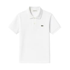 라코스테 베이직 피케 키즈 아동 반팔 티셔츠 폴로티 카라티 화이트 PJ2909-001