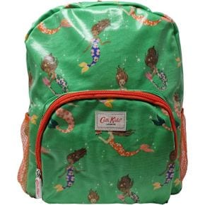 영국 캐스키드슨 백팩 Cath Kidston Mermaids Large Mesh Backpack Rucsack in Green Oilcloth 1