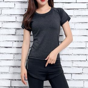 여성 스포츠웨어 반팔티 기능성 트레이닝복 [WFFFFHF][35194694]
