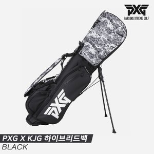 SSG골프 [카네정품]2023 PXG X KJG 하이브리드(PXG X KJG HYBRID) 스탠드백[블랙][김정기 작가 콜라보]