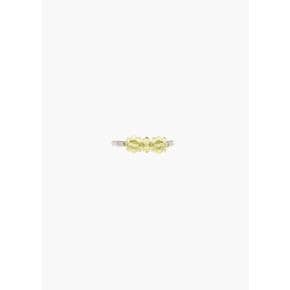 시몬로샤 26SS Mini Flower Hair Clip, Lemon