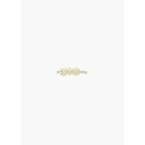 시몬로샤 26SS Mini Flower Hair Clip, Lemon