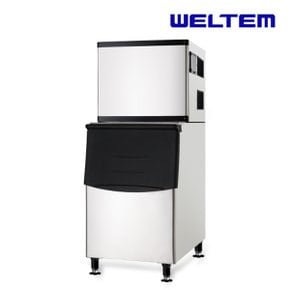 웰템 대용량 업소용 제빙기 WIC-200 / 1일 190kg 카페 상업용 식당 고속 영화관 공사현장 행사장