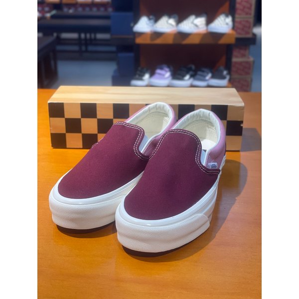 [여주점] (남여공용) 스니커즈 프리미엄 슬립온 리이슈 98 (핑크) (VN000CSE5T2)