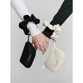 SCRUNCHIE MINI BAG [IVORY]