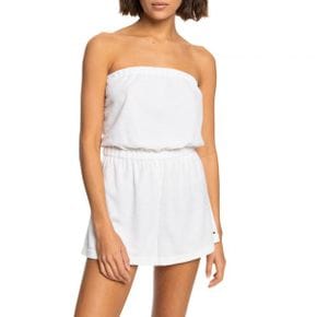 4783825 Roxy Special Feeling Strapless Terry Cloth Cover-Up Romper