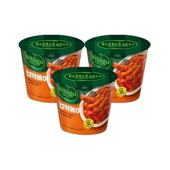 CJ제일제당 비비고 오리지널 컵떡볶이 110g x3개