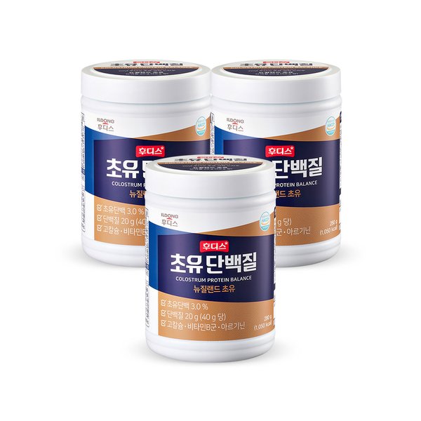 후디스 초유단백질 280g 3개