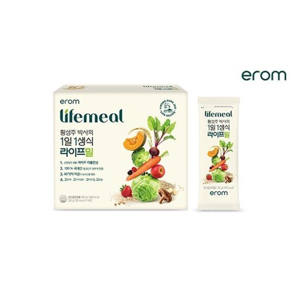[이롬]황성주 박사의 1일1생식 라이프밀 1박스
