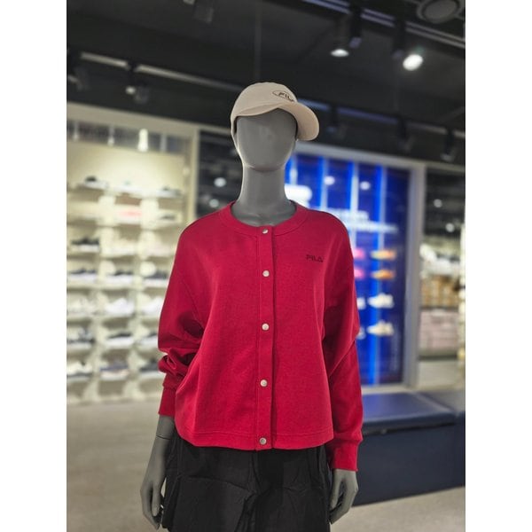 [파주점] 여성 크루넥 가디건(FS2FTH1152F-RED)