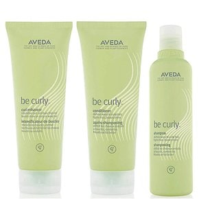 아베다 비 컬리 컬 인핸서 200ml + 샴푸 250ml + 컨디셔너 200ml 3종 세트 Aveda Be Curly