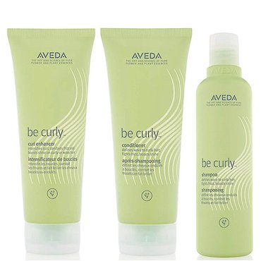  아베다 비 컬리 컬 인핸서 200ml + 샴푸 250ml + 컨디셔너 200ml 3종 세트 Aveda Be Curly