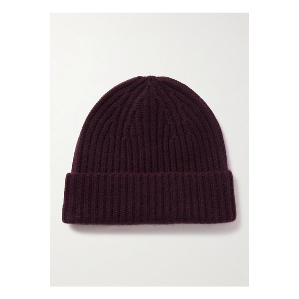 마티니 골지 캐시미어 비니 와인 레드 46376663162904565